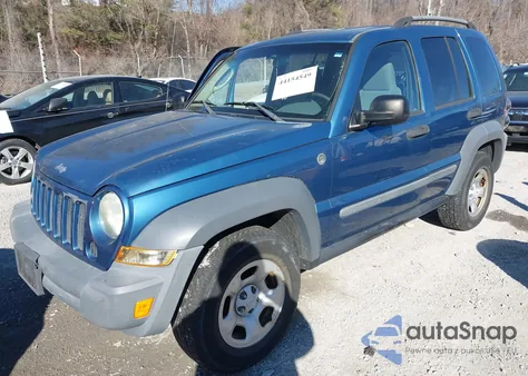2005 Jeep Liberty Sport from USA, damaged, VIN 1J4GL48K45W513334